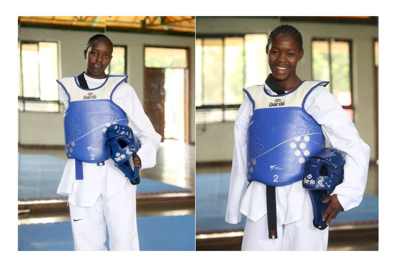 Moipo, Neema, Kenya’s taekwondo girls on a mission in Paris 2024